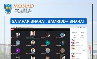 Monad University celebrates the Central Vigilance Week